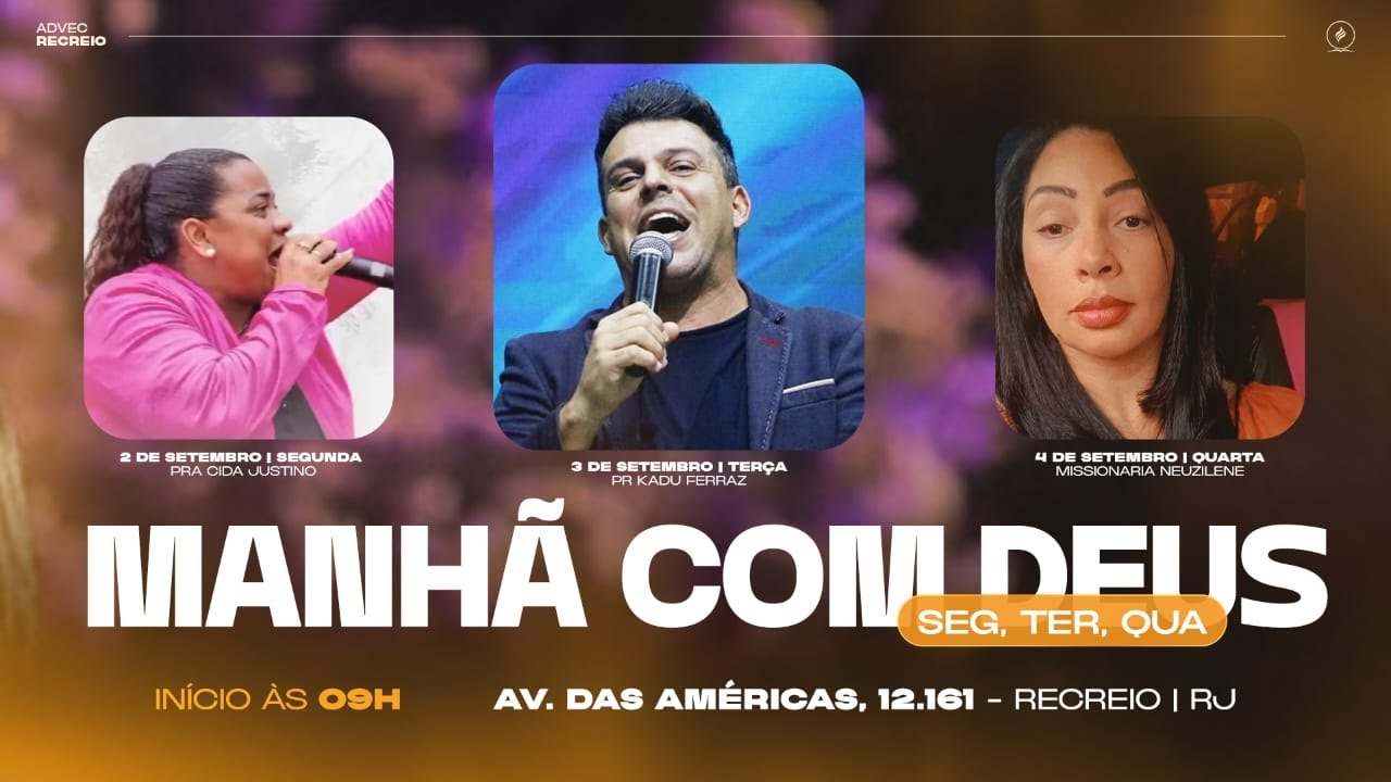 Manhã com Deus | Pr. Kadu Ferraz | 03/09/24