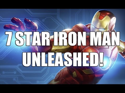 7 Star Iron Man Unlock & Tier 8 Blitz Gameplay - Marvel Strike Force
