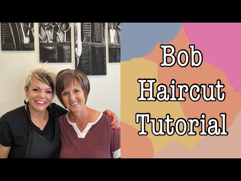 Bob Haircut Tutorial For Women Over 50