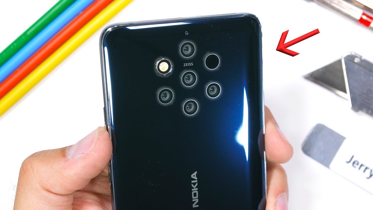 This Smartphone has 7 Cameras?! - Nokia 9 Durability Test