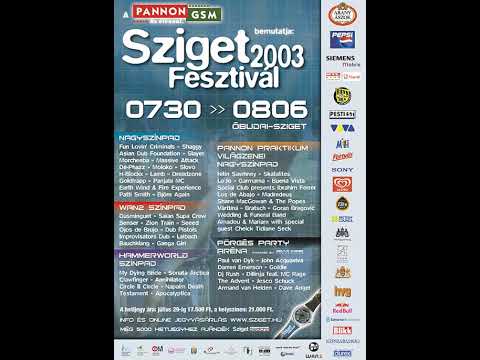 Dj Newl - Live @ Sziget Fesztival, Budapest 03-08-2003