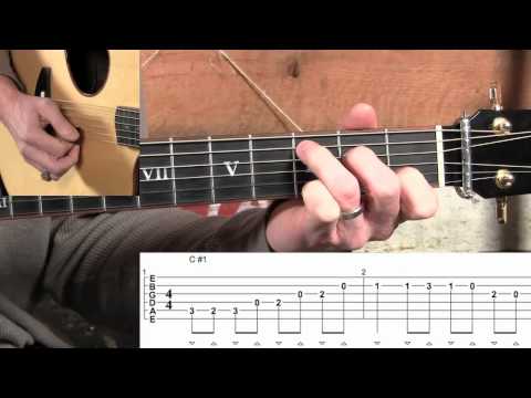 Guitar Bag O' Licks #3 Flatpicking Lesson- Playing in C!