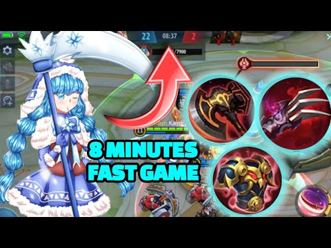 8 MINUTES FAST GAME ! | Top Global Ruby Best Build | Top Global Ruby Gameplay 2021 | Mobile Legends