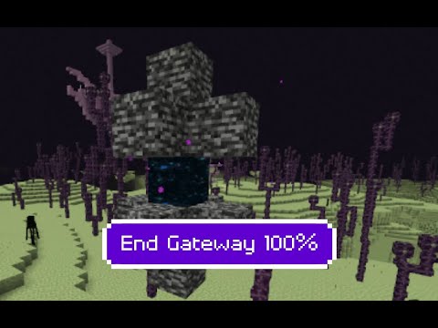 How to find an End Gateway using the pie chart [Minecraft]