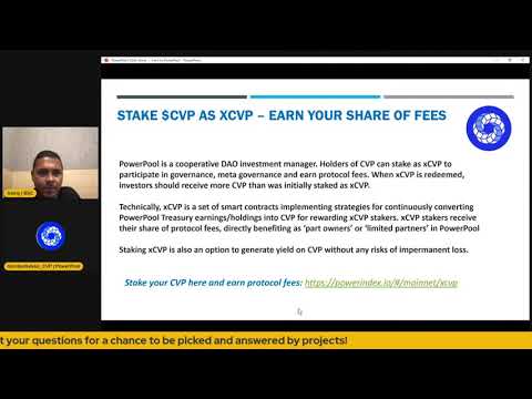 PowerPool - BSC August Monthly Star AMA - DeFi Segment