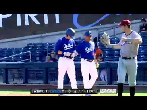 Drillers' Verdugo singles in a run