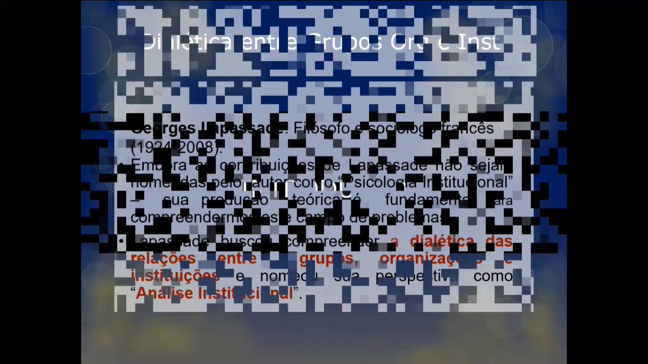 Analise Institucional