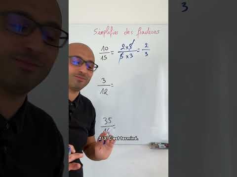 Simplifier des fractions 😎