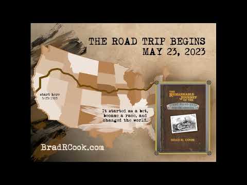 The Remarkable Journey of the First Road Trip Across America - Book Ad