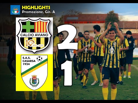 21^ g. Promozione | Calcio Aviano - Casarsa 2-1 (De Marchi x2)