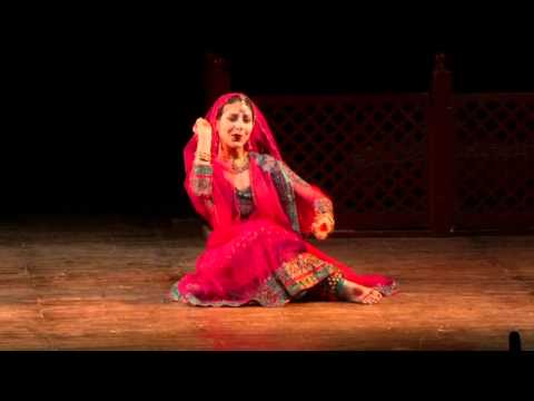 SURBHI PANDEY Surbhi demonstrating Ada of Mughal Jan Sanam in Ghalib