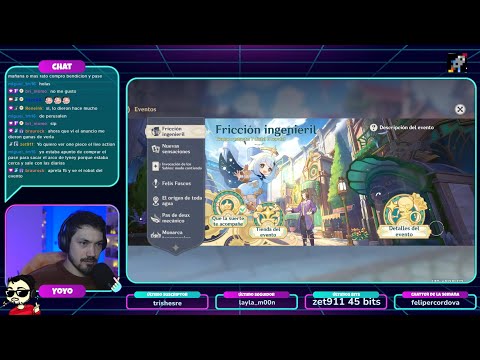 🔴 Haciendo misiones y eventos de FONTAINE 🔮🌊 | Mis planes futuros para el STREAM ⭐ | YoyoRG VODs