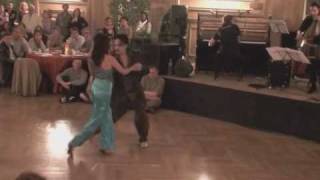 TOURS'N TANGO FESTIVAL 2009. (1) Gaston TORELLI ,Moïra CASTELLANO et l'orchestre SILENCIO