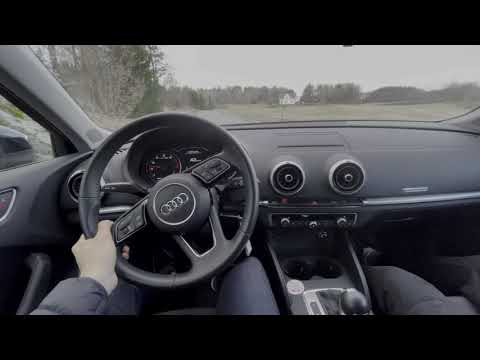 Audi A3 8V Facelift 1.0TFSI - 0-100 acceleration test & driving clips