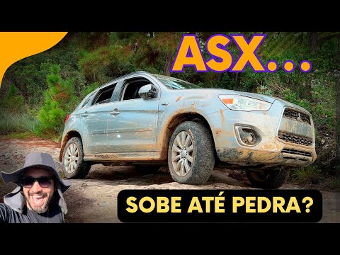 MITSUBISHI ASX | Subindo na pedra