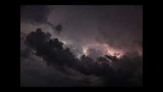 preview picture of video 'Pt.2 Time-Lapse of a Thunderstorm in Arkansas in the early morning of June 12th 2012'