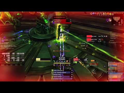 WoW Legion - Mythic Fallen Avatar - Sin Rogue POV