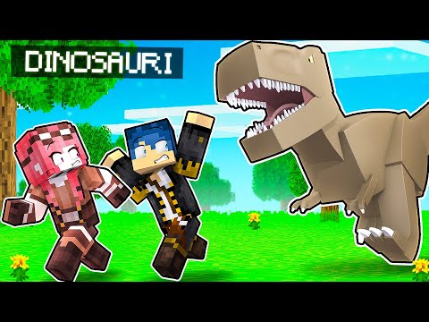 SCAPPO DAL T-REX NEL MONDO DEI DINOSAURI! - MINECRAFT TPOC ADVENTURES