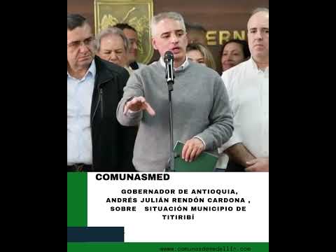 Gobernador de Antioquia, Andrés Julián Rendón Cardona