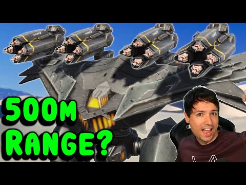 WHAT? THERMITE 500m Range? War Robots Behemoth Mk3 Gameplay WR