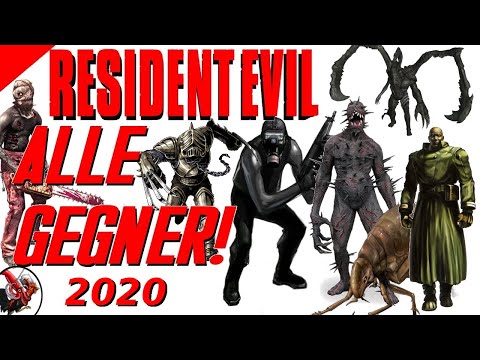 Absolut ALLE Gegner in der Resident Evil Reihe in einem Video! (2020 Edition) - LoreCore Special