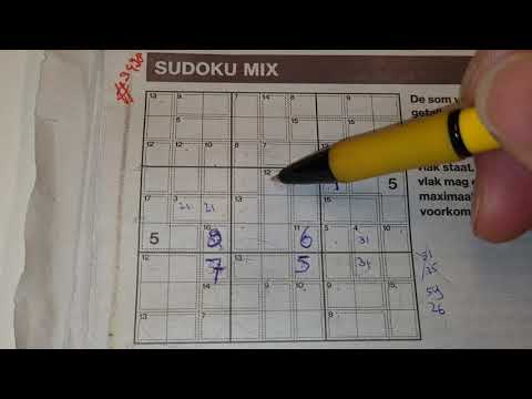 Again it's too much for me. (#3498) Killer Sudoku. 10-06-2021 part 3 of 3