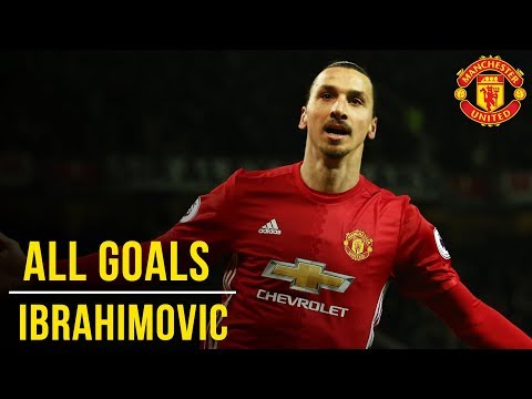 Zlatan Ibrahimovic | All the Premier League Goals (16/17) | Manchester United