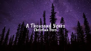 christina perri - a thousand years ( slowed n reverb )