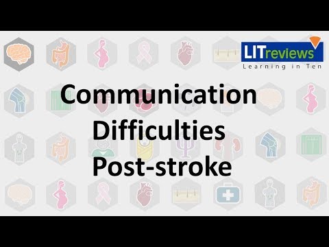 Communication Difficulties Post stroke