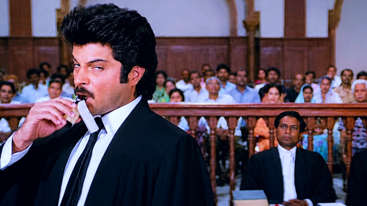 Bhari Adalat Mein Sach Sabit Karne Ke Liye Zehar Pi Liya | Anil Kapoor | Meri Jung Court Scene