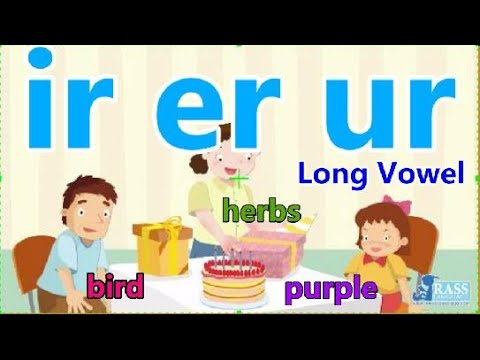 Sound the Same | er ir ur | Long Vowel | Phonics Reader | Birthday on Thursday |Go Phonics 2A Unit 3
