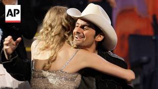 Brad Paisley discusses Taylor Swift wedding invitation and their past collaboration