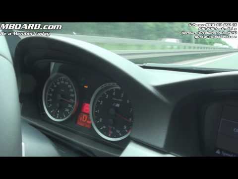 G-Power BMW M3 SKII CS 100-200 km/h in 6,1 s and 285 km/h run GPS-verified on Vbox