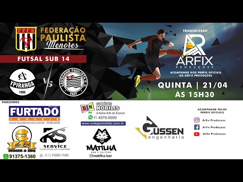 YPIRANGA x LAUSANNE - FUTSAL SUB 14