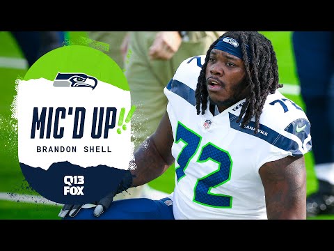 Brandon Shell Mic'd Up vs Rams | Seahawks Saturday Night