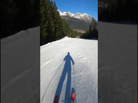 Sant'antonio Cacciatori 1 e 2 discesa 6 km ad Andalo Paganella Ski