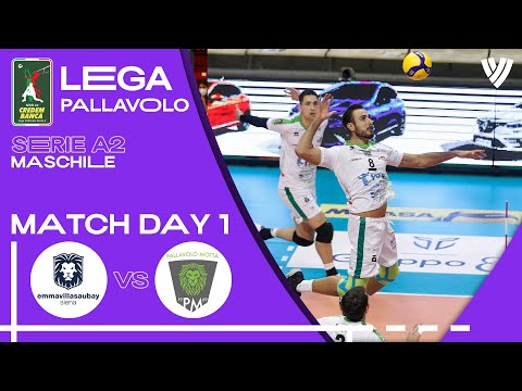 Siena vs. Motta di Livenza - Full Match | Men's Serie A2  | 2021
