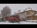 760 mm narrow gauge railway - Bulgaria. Winter tale ...