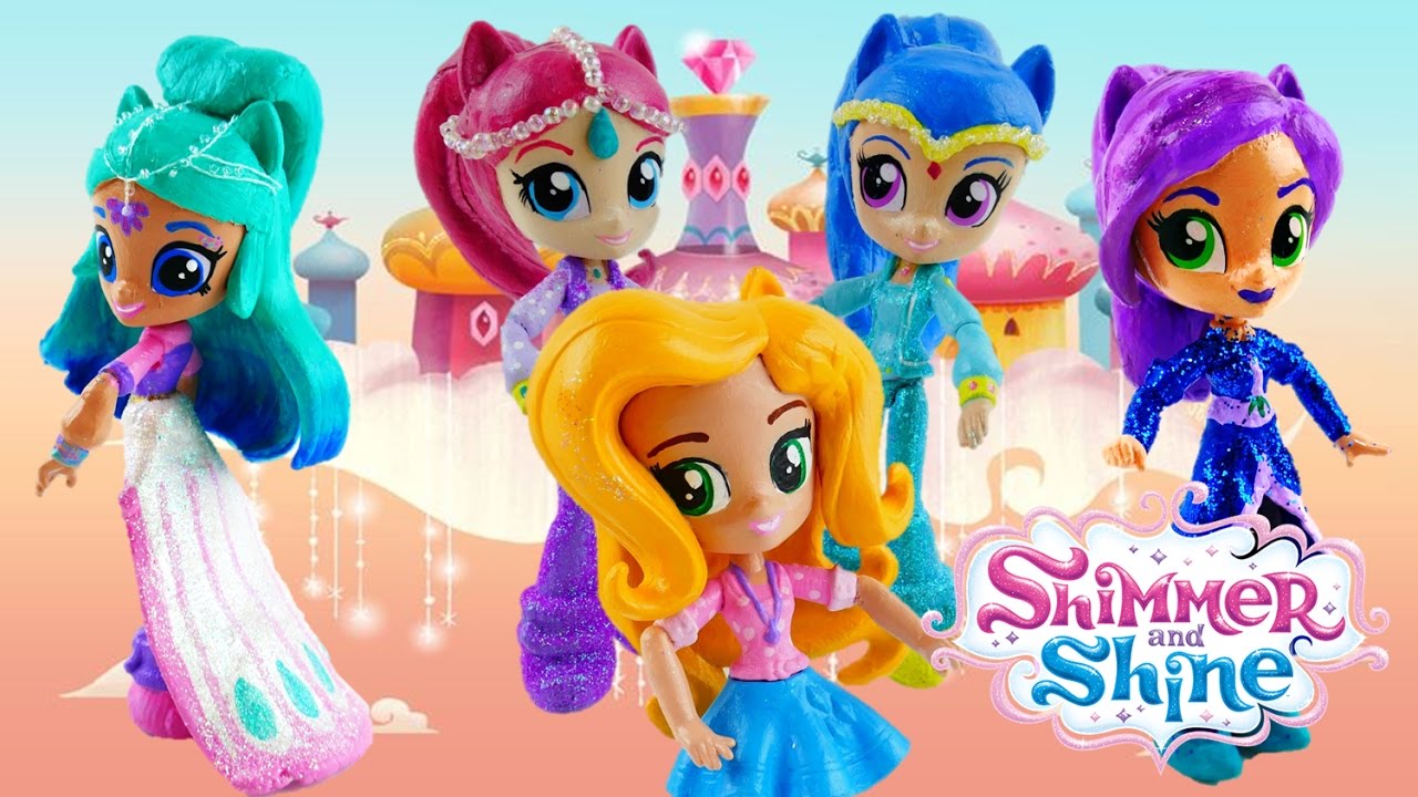 shimmer and shine doll house