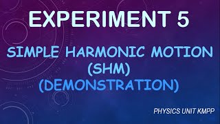 Experiment 5 Demonstration