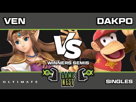 Game Nest Smash It Up: Sugoi | Ven (Zelda) vs TLOC | Dakpo (Diddy Kong) - Winners Semis