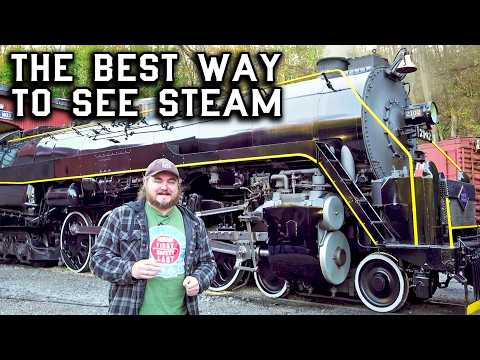 The R&N 2102 is the coolest steam experience around - period.