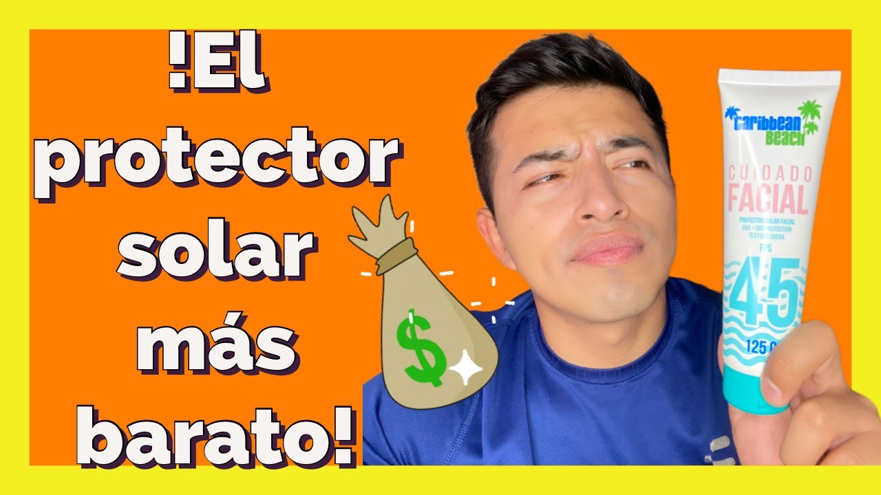 CARIBBEAN BEACH FPS 45 Cuidado facial ¡EL PROTECTOR SOLAR MÁS BARATO! ¿Qué tan bueno es Reseña