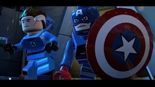 LEGO Marvel Super Heroes 100% Walkthrough Part 2 - Times Square Off (Doctor Octopus Boss Fight)