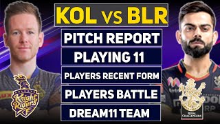 KOL vs BLR Dream11 Prediction | Narendra Modi Stadium Pitch Report | KOL vs BLR Dream11 Team