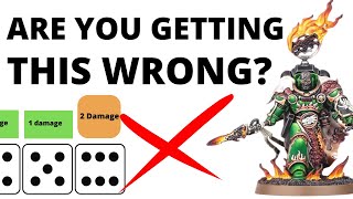 Don't Get Re-rolls Wrong in Warhammer 40K - Fishing for 6s!