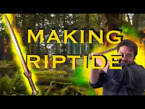 MAKING RIPTIDE FROM THE DISNEY+ PERCY JACKSON SERIES!!!