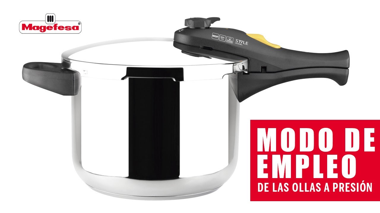 MODO de EMPLEO de las OLLAS a PRESIÓN (Modelos: Style, Favorit, Dynamic y DB) I MAGEFESA
