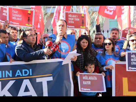 Eğitim-İş olarak Milli Eğitim Bakanlığı önündeki basın açıklamamız - Flash TV 09/11/2024 | EĞİTİM İŞ