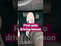 First ever automatic driving lesson #drivingschool #auto #bmw #audi